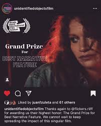 Eidetic Pictures was a co-production of the feature film Unidentified  Objects @unidentifiedobjectsfilm 𐎓𐎓 The film stars Golden Globe® nominee  Sarah Hay @sarahhayofficial and actor Matthew Jeffers @matthewaugustjeffers  from the hit series Marvelous