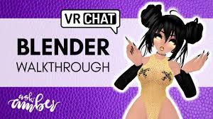 Blender Beginner Walkthrough VRChat Avatar Tutorial - YouTube
