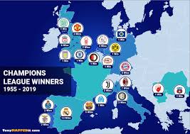 Uefa cup winner's cup 18; Map Of All Champions League Winners Tony Mapped It