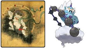 You have chance to travel through fantasy world of hundreds of pokemon characters: Dr Lava S Lost Pokemon On Twitter Thundurus Origins Thundurus Is Based On Raijin Japanese Mythology S God Of Storms Who Used His Powers To Defend Japan Against Invading Mongols His Brother Is Fujin
