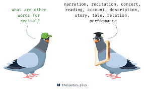 What follows is the poem, and a brief analysis of its meaning, imagery, and language. Words Recital And Recitation Have Similar Meaning