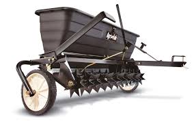 Aerating a lawn and spreading seed and fertilizer in the spring and fall are the best ways to have a. Agri Fab Tow Aerator Spreader 45 0301 Ag45 0301 Gardenlines
