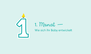 Baby 1 Monat Entwicklung Schlafen Trinkmenge Pampers