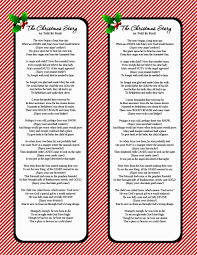 I love this poem.i am using the printable for my friends and grandchildren's christmas.thank you for making it available for printing. Telling The Christmas Story With Food Celebrating Holidays