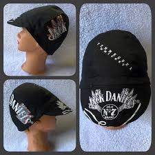 Welding Cap For The Jack Daniel S Drinker With A Smokey Etsy Welding Caps Fitters Cap Welder Cap