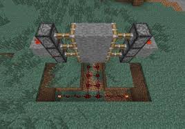 How To Create A Hidden Piston Door In Minecraft Minecraft Redstone Minecraft Redstone Creations Minecraft Tutorial