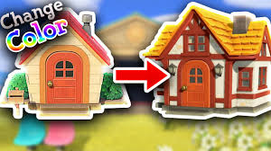 Roof colors in animal crossing: How To Customize The Outside Of Your House In Animal Crossing New Horizons Youtube