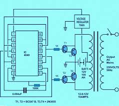 Circuit diagrams of example solar energy wiring systems these system sizes are home built solar power system i didn t know at first that this is much simpler to build a solar power system. Circuit Diagram Of Solar Inverter For Home How Solar Inverter Works
