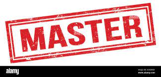 Master word Cut Out Stock Images & Pictures - Alamy