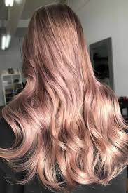 Why And How To Get A Rose Gold Hair Color Lovehairstyles Com Hair Color Rose Gold Rose Gold Hair Blonde Strawberry Blonde Hair Color
