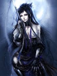 Yes, that's how her name is we all know anime hair colours carry a meaning with them. Anime Girl With Black Hair Demon