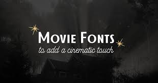 Thumbnails are always the first thing that a viewer sees before they click on your video. A Collection Of Movie Fonts To Add A Cinematic Touch Creative Market Blog
