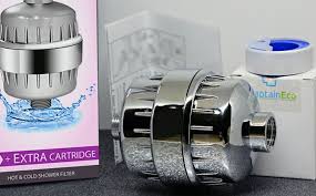 Amazon Com Captaineco Advanced Shower Filter 2 High Output Universal Replacement Cartridge 1 Teflon Tape Re Shower Filter Best Shower Filter Shower Caddy
