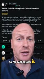 Buyer buy the carrying costs and yes reduction in rates would impact home  prices in a balanced market..however the current Toronto market isn't  balanced!, #torontorealestatehub #torontorealtor ...