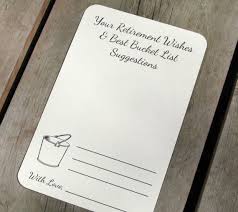 23, 2021 if visit all 50 states is already on your list, here's what to do, see, and. Set Of 12 Retirement Wishes Bucket List Suggestion Cards For Etsy Retirement Parties Retirement Wishes Retirement Party Decorations