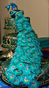 Indian Weddings Inspirations Peacock Wedding Cake Repinned By Indianweddingsmag Indianweddingsmag Co Peacock Cake Peacock Wedding Cake Amazing Wedding Cakes