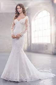 We've researched the best long sleeve wedding dresses out there. Trumpet Wedding Dress Martin Thornburg