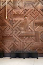 Summer Street Lobby Atelier Cho Thompson Wooden Wall Design Wall Panel Design Design