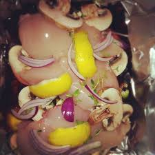 Jamie Oliver Inspired Chicken Cooked In A Tin Foil Bag Tin Foil Meals Foil Pack Meals How To Eat Paleo