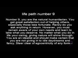 He has a great compassion and idealism a utopian and spends fond of spending life trying. Life Path Number 9 Youtube
