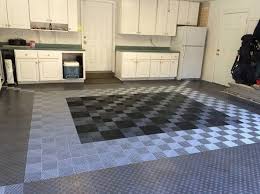 Snap Together Garage Flooring Tiles With Three Color Variations Flooring Ideas Floor Design Trends Garage Floor Garage Floor Tiles Garage Flooring Options