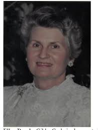 Obituary information for Ellen Gibbs Godwin