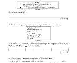 Set latihan (praktis pt3) komsas tingkatan 2 tahun 2016. Soalan Ask Tingkatan 2 Ujian 1 Kecemasan E