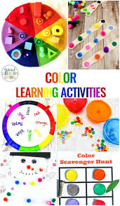 Color Activities For Toddlers Preschool And Kindergarten Natural Beach Living Color Activities For Toddlers Color Activities Preschool Colors