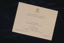 The company has held a royal warrant for printing & bookbinding by appointment to the edges of the invitation are bevelled then gilded. Comparing Royal Family Wedding Invitations Through The Years