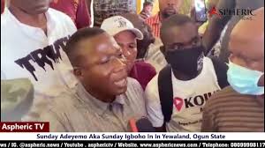 The yoruba rights activist, sunday adeyemo (a.k.a. Watch Sunday Igboho Today In Ogun State Youtube