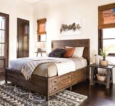 Rowan Storage Bed Rustic Solid Pine Construction Charming Planked Detail A Interior Design Living Room Warm Rustic Bedroom Interior Design Living Room Modern