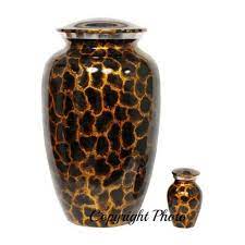 Golden Aura Alloy Cremation Urn - Large Funeral Urns Cremation Urns Urn