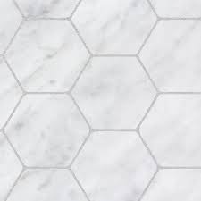 Jeffrey court midnight hex black 10.875 in. Carrara Marble Hexagonal Texture Seamless 17108