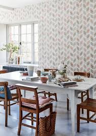 A room in a house or hotel in which meals are eaten. Dining Room Wallpaper Ideas Farmhouse Dining Room Sussex By Wallpaperdirect Uk Houzz