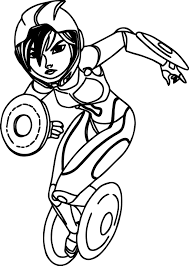 Big Hero 6 Characters Gogo Tomago Coloring Page Big Hero 6 Characters Big Hero Big Hero 6