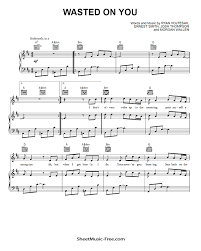 Morgan wallen drop a new song titled wasted on you and it right here for your fast download. Wasted On You Sheet Music Morgan Wallen Sheetmusic Free Com
