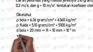 Maybe you would like to learn more about one of these? Contoh Soal Viskositas Youtube