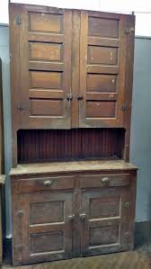Farmhouse Antique Primitive Early Large Old Stepback Cupboard Cabinet Antique Cupboard Cupboard Primitive Kitchen