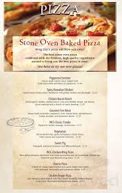 Plus, we have a lot more than just pizza — our wings, subs, tacos, etc., also get the good neighbor stamp of approval. Wing City Grille Fredonia Menu In Fredonia New York Usa