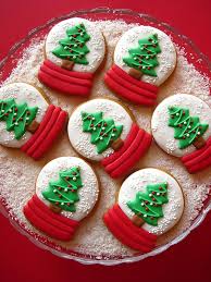 Snowglobes Cookies Recipes Christmas Christmas Sugar Cookies Christmas Treats
