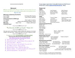 May 28, 2023 bulletin