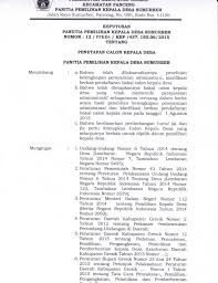 Surat undangan sendiri terdiri dari surat undangan resmi dan surat undangan tidak resmi. Contoh Surat Keputusan Bpd Tentang Penetapan Calon Kepala Desa Bagi Contoh Surat