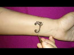 Diy J Letter Henna Tattoo Design Alphabet J Letter Mehndi Design Youtube Henna Tattoo Designs Alphabet Tattoo Designs J Tattoo