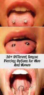 30 Different Tongue Piercing Options For Men And Women Piercings Men Noisepier Zungenpiercing Piercings Septum Piercings