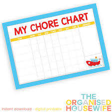 Boys Chore Chart Vehicles