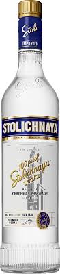All vodka, all the time. Stoli Vodka