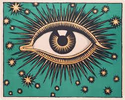 All Seeing Eye Art Print Stars Wall Art Celestial Decor Eye Etsy Celestial Art Art Eye Art