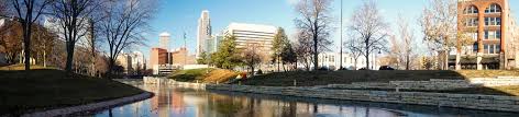 Downtown omaha skyline, looking southwest. Der Esta Antrag Usa Guide Uber Omaha Nebraska Usa