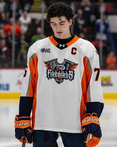 🔥 FIRST TO 50 🔥 New York Rangers prospect Nathan Aspinall is the first  player in the OHL to hit 50 points this season. 32 games. 51 points.  Leading the way. 🚨 22 goals | 29 assists | 51 points @nate.aspinall76