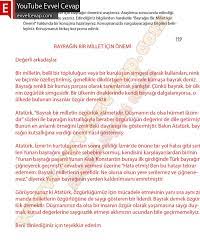 bayragin bir millet icin onemi